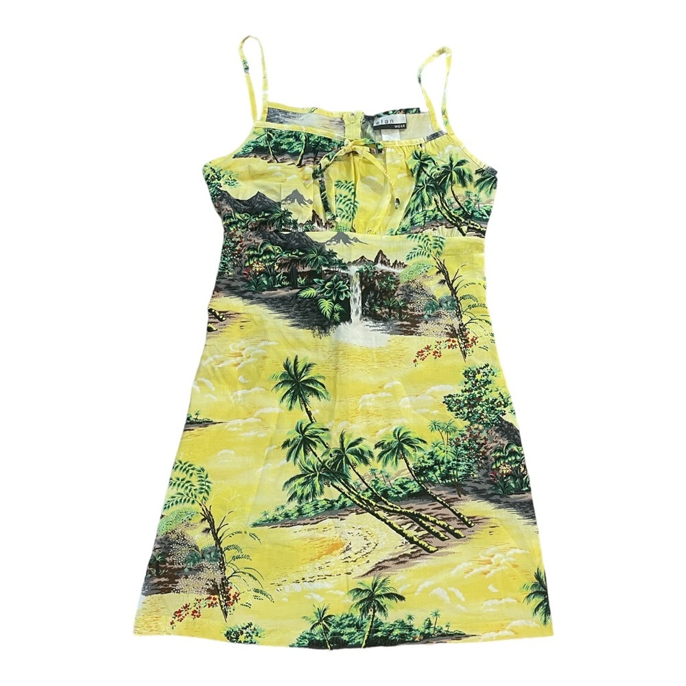 Vintage Hawaiian Summer Beach Teen Dress Size Small